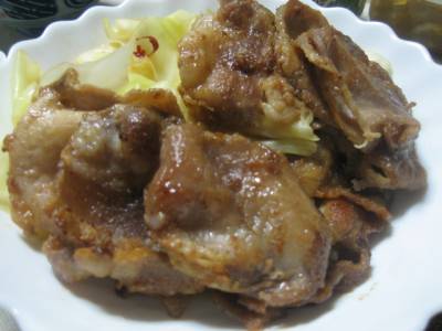 豚のしょうが焼き