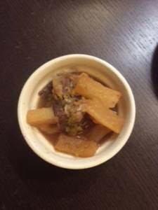 大根と牛肉の韓国風煮物