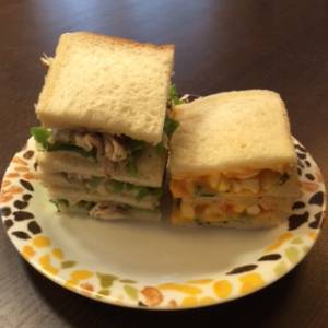 ハニーマスタードチキンサンド