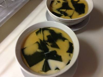 わかめの茶碗蒸し