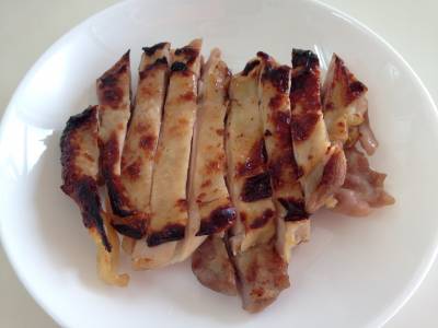 塩鶏のパリパリロースト