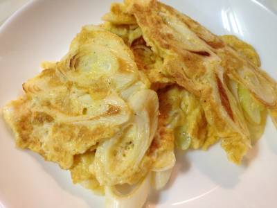 卵とねぎの炒め物