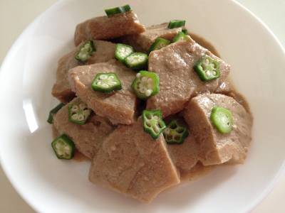 車麩（ぶ）の利久煮