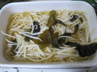 昆布酢もやし