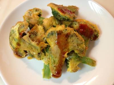 ブロッコリーのチーズピカタ