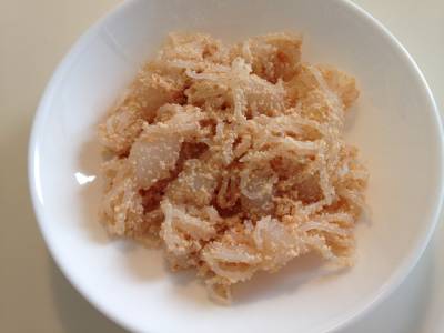 しらたきの明太子炒め