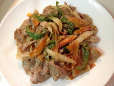 豚肉のプルコギ風