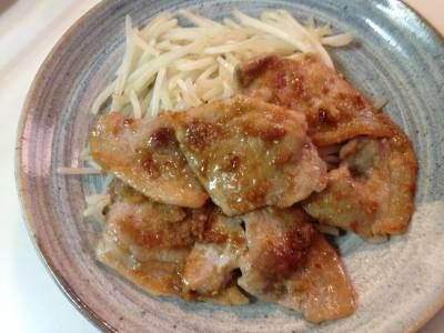 漬けない豚しょうが焼き