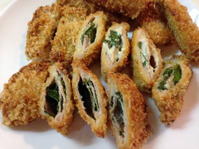 しそサンド豚カツ