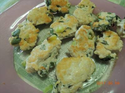 青じそたっぷりチキンバーグ