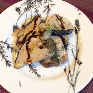 かつおのムニエル