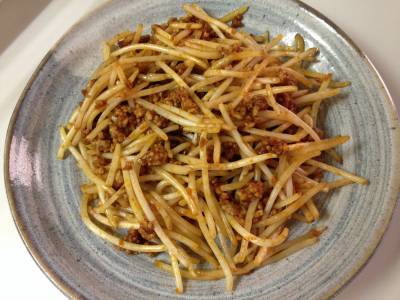 もやしのドライカレー風