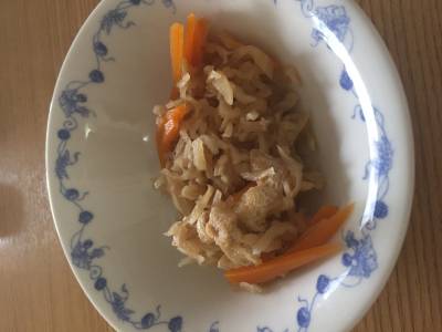 切り干し大根のうす味煮