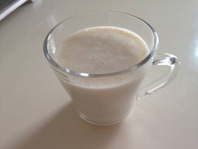 甘酒＆バナナ＆豆乳