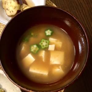 オクラ納豆汁
