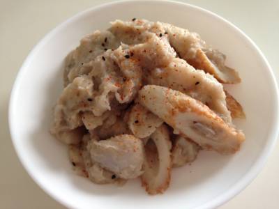 里芋とちくわのお急ぎ煮