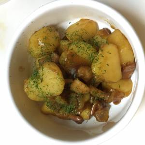 じゃがいもとベーコンの煮ころがし