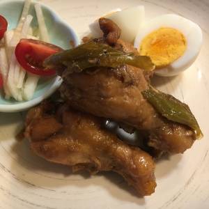 手羽元の黒酢煮