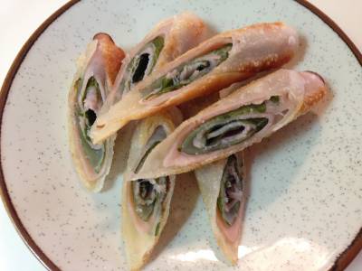 ハムしそロール