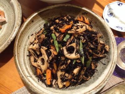 あっさりひじきの煮物