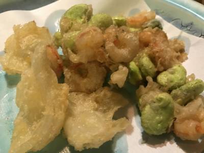そら豆のフリット