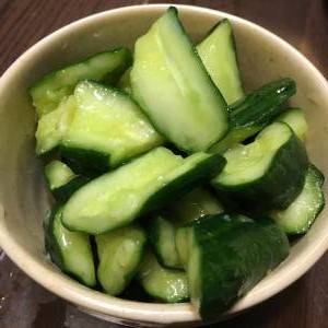 きゅうりのからし漬け