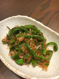 ピーマンのおかかきんぴら