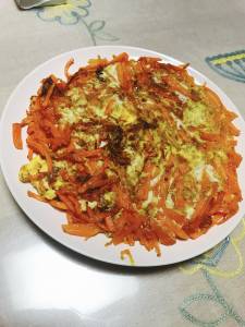 にんじんのガレット