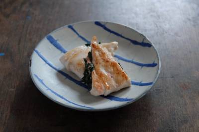 ささ身の明太子はさみ