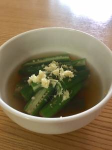 オクラの煮びたし