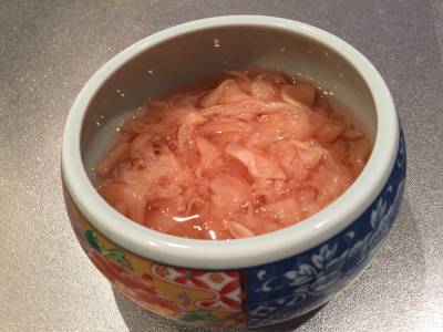 新しょうがのうす塩漬け