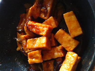 厚揚げの照り焼き