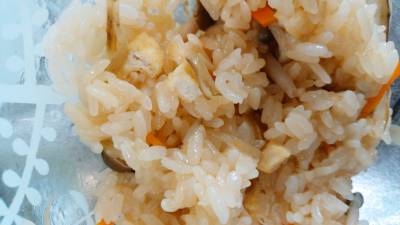 レンジ五目おこわ