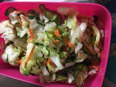 鈴木家の絶品！和風サラダ