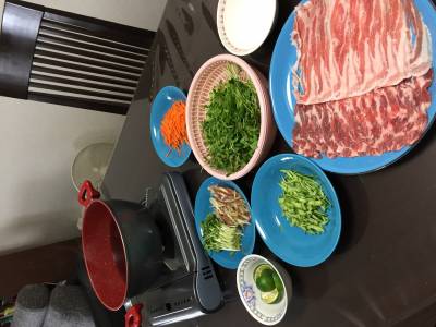 豚肉の夏しゃぶ