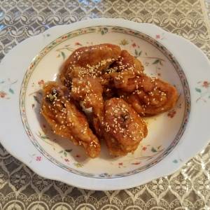 手羽の甘辛揚げ