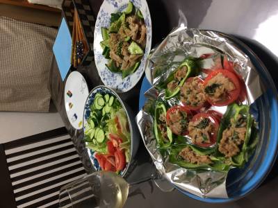 きゅうりと豚肉の香り炒め