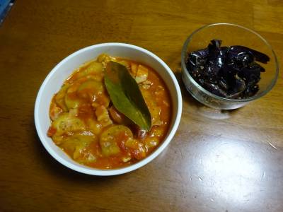 山ほどなすカレー