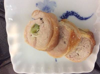 鶏むね肉の蒸し焼き