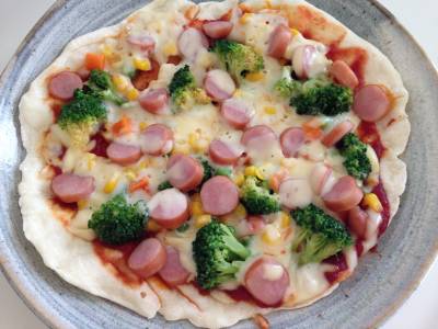 フライパンピザ