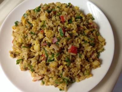 納豆チャーハン