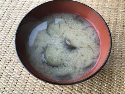 なすのみそ汁