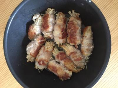 えのきだけの豚肉巻き