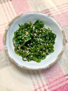 ピーマンのきんぴら