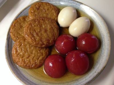 丸ごとトマトの夏おでん