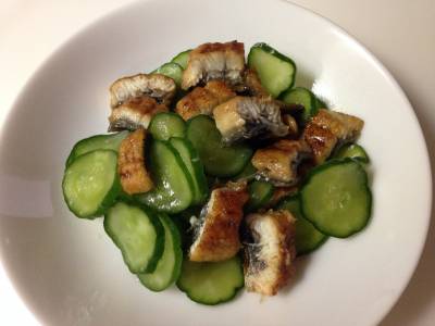 うなぎのわさび酢あえ