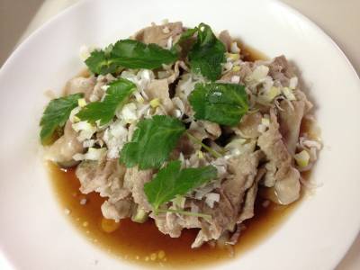 豚肉となすの重ね蒸し