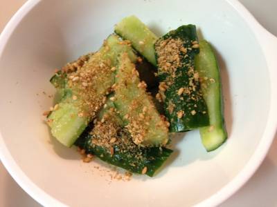 きゅうりのからし漬け