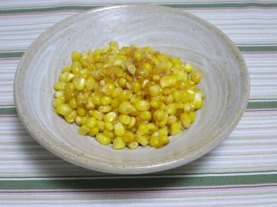 とうもろこしのナムル