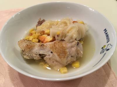 手羽元とキャベツの蒸し煮